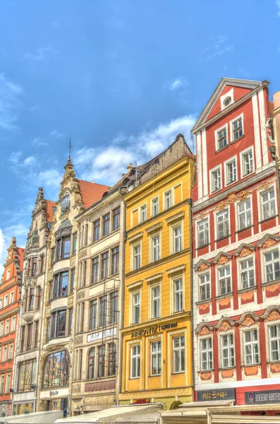 Wroclaw Poland August 2021 Beautiful View Historical Center City Summer — Fotografia de Stock