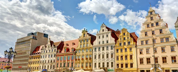 Wroclaw Poland August 2021 Beautiful View Historical Center City Summer — Stock Fotó