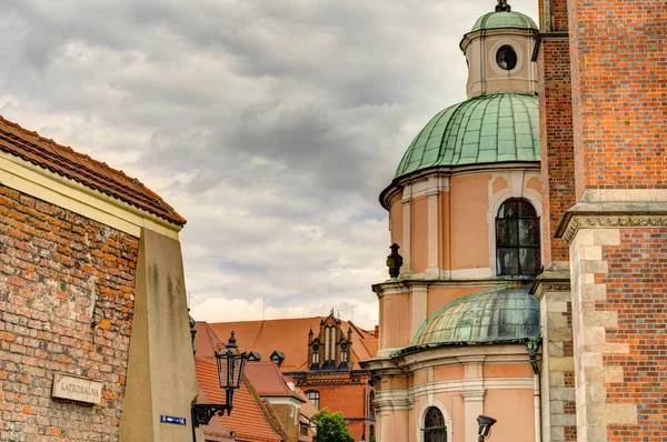 Wroclaw Poland August 2021 Historical Center Summertime — 图库照片