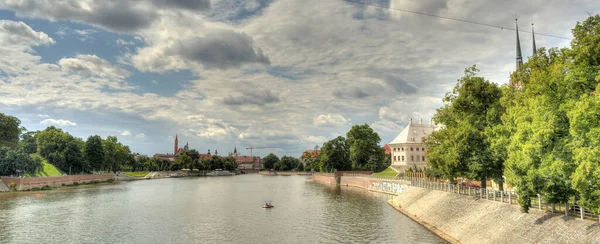 Wroclaw Poland August 2021 Historical Center Summertime — Fotografia de Stock