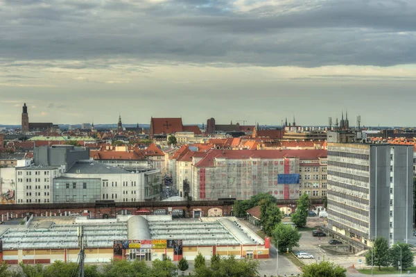 Wroclaw Poland August 2021 Historical Center Summertime – stockfoto