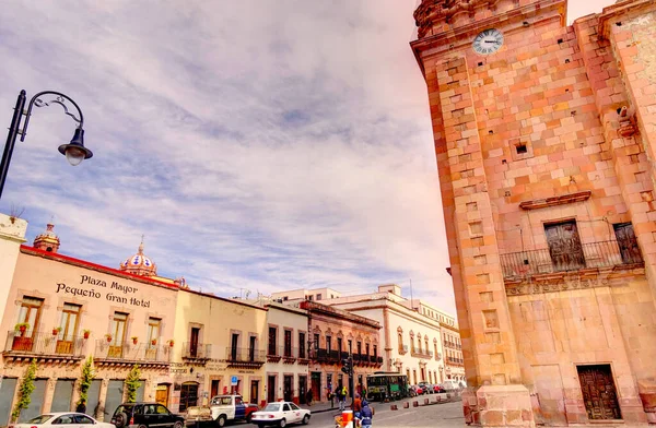 Zacatecas Mexico March 2017 Beautiful View Historical Center City Sunny —  Fotos de Stock