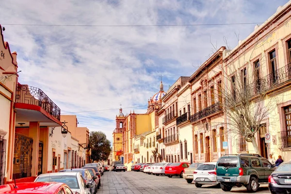 Zacatecas Mexico March 2017 Beautiful View Historical Center City Sunny — Stock Photo, Image