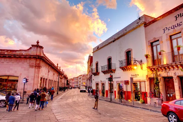 Zacatecas Mexico March 2017 Beautiful View Historical Center City Sunny — Foto de Stock