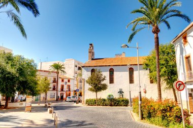 beautiful view of the xabia, spain 