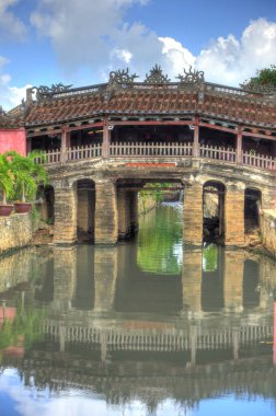 Hoi An, Vietnam - November 2018 : Historical center in autumn
