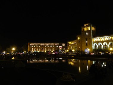 Yerevan, Armenia - October 2015 : Historical center in autumn