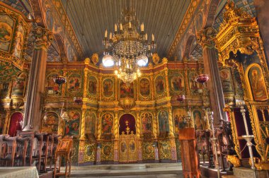 interior of church Plovdiv  Bulgaria 