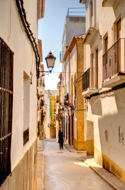 beautiful view of the xabia, spain 