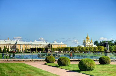 St. Petersburg, Russia in the historical park Peterhof.