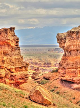 Beautiful Charyn Canyon, Kazakhstan
