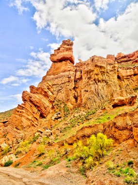 Beautiful Charyn Canyon, Kazakhstan