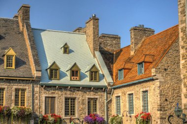 Quebec City, QC, Canada - September 2017 : Historical center view, HDR Image