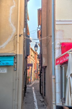 Cassis, France - August 2019 : Picturesque harbour in summertime