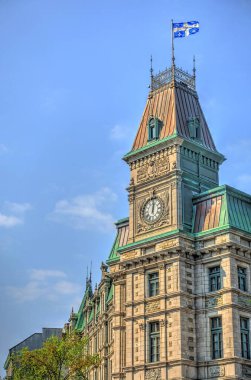 Quebec City, QC, Canada - September 2017 : Historical center view, HDR Image