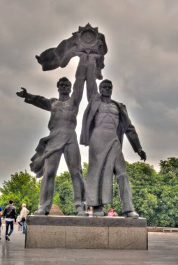 Kiev, Ukraine - June 2019 : Historical center in summer time