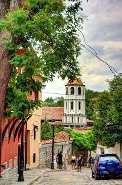 historical Plovdiv city in Bulgaria 