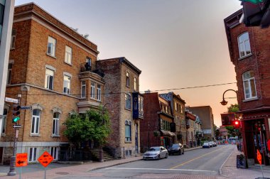 Quebec City, QC, Canada - September 2017 : Historical center view, HDR Image