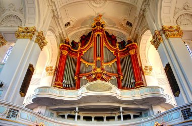 beautiful architecture in Hamburg, northern Germany