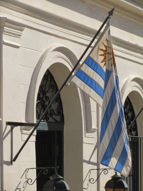 COLONIA DEL SACRAMENTO, URUGUAY - JUNE 2014 : Historical center in sunny weather