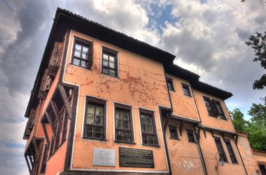 historical Plovdiv city in Bulgaria 