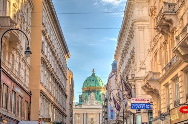Vienna, Austria - July 2019 : Historical center in sunny weather