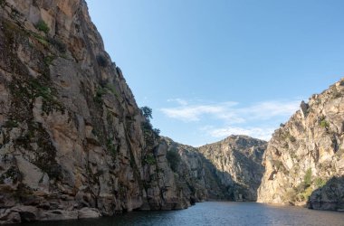 beautiful view of nature landscape. The Douro Valley 