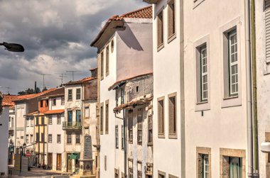 Braganca, Portugal - March 2019 : Historical center in springtime