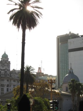 BUENOS AIRES, ARGENTINA - APRIL 2014 : Historical center of old city