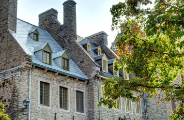 Quebec City, QC, Canada - September 2017 : Historical center view, HDR Image