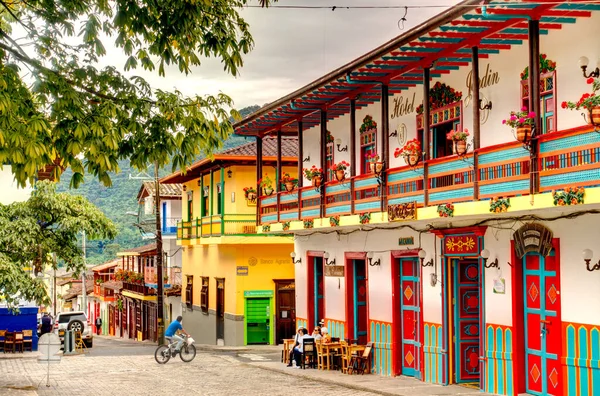 Hdr Image Made Jardin Antioquia Colombia — Foto de Stock