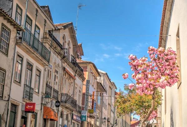 Braganca Portugal March 2019 Historical Center Springtime — ストック写真