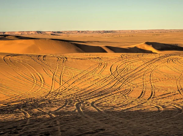 Timimoun Algeria March 2016 Saharan Desert Sunny Weather — Stok fotoğraf