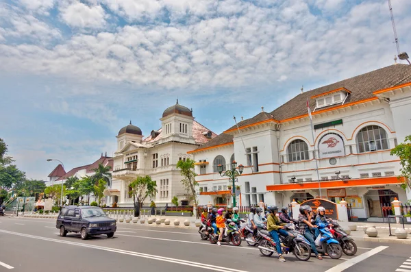 Yogyakarta Indonesia April 2019 Historical Center Sunny Weather — 图库照片