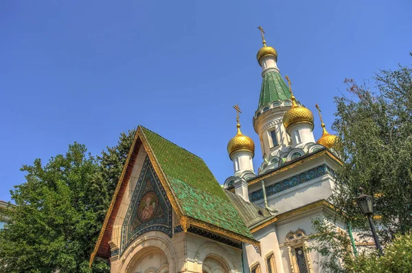 Sofia Bulgaria April 2021 Historical Center Springtime — Stockfoto