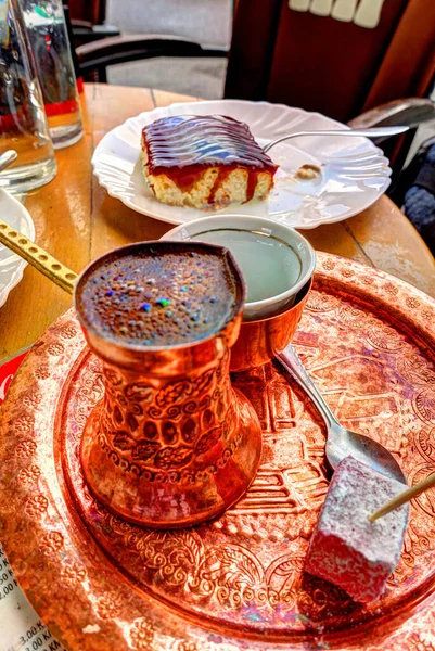Turkish Coffee Close — Stock Photo, Image