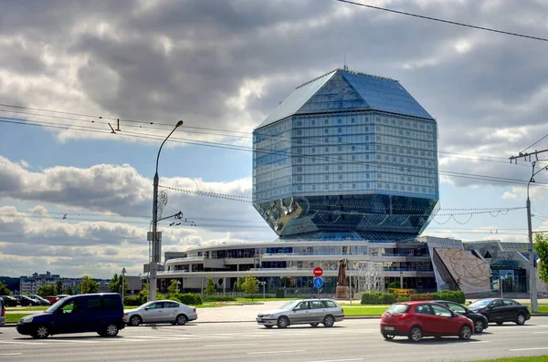 Minsk Belarus September 2017 City Center Summertime — Foto de Stock