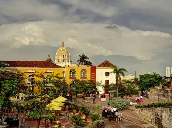 Cartagena Colombia June 2015 City Center Sunny Weather — Stock Photo, Image