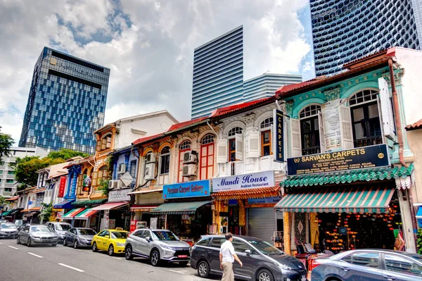 Singapore Historical Buildings Joo Chiat Road District — Stock fotografie