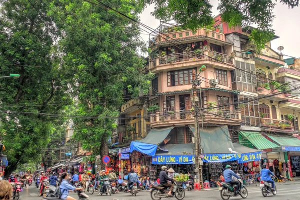 Hanoi Vietnam November 2020 City Center Cloudy Weather — Foto Stock