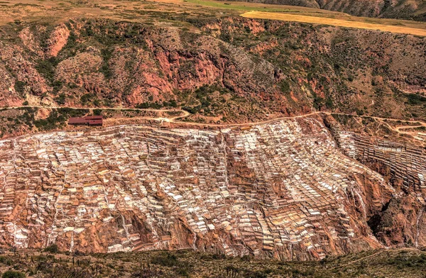 Maras Salt Mine Cuzco Peru — Stock Photo, Image