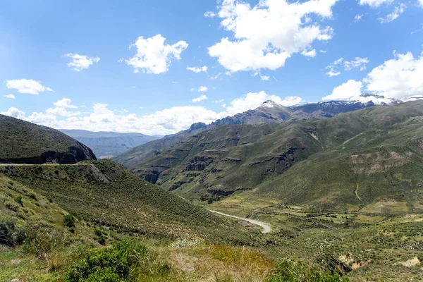 Scenic View Altiplano Landscape Peru — Foto de Stock