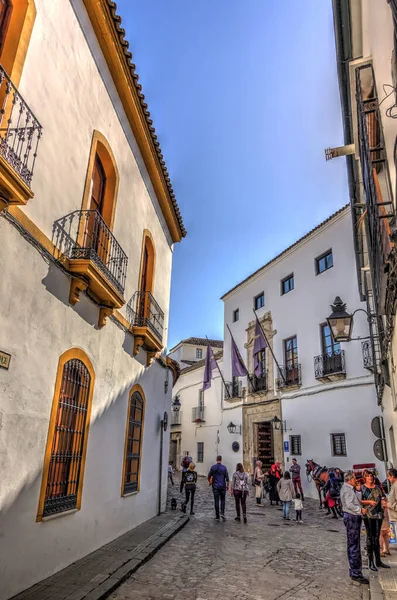 Cordoba Spain April 2017 Historical Center Springtime Hdr Image — Zdjęcie stockowe