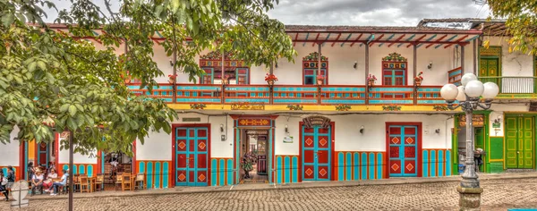 Hdr Image Made Jardin Antioquia Colombia — Zdjęcie stockowe