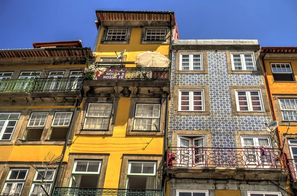 Porto Portugal June 2021 Historical Center Summertime Hdr Image — ストック写真