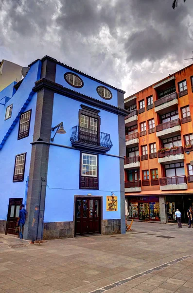 Santa Cruz Palma Spain March 2020 Historical Center Cloudy Weather — Stock fotografie