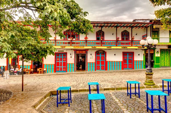 Hdr Image Made Jardin Antioquia Colombia — Stockfoto