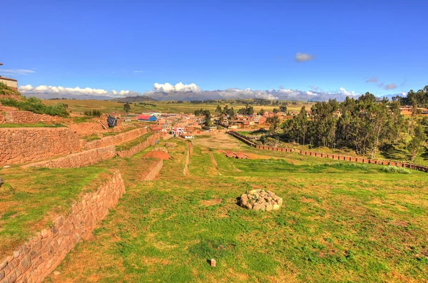Pisaq Inca Site Peru — 图库照片