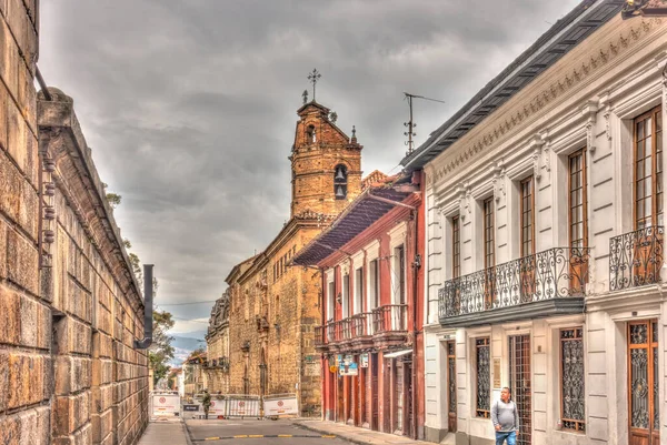 Μπογκοτά Κολομβία Απρίλιος 2019 Ιστορικό Κέντρο Συννεφιασμένου Καιρού — Φωτογραφία Αρχείου