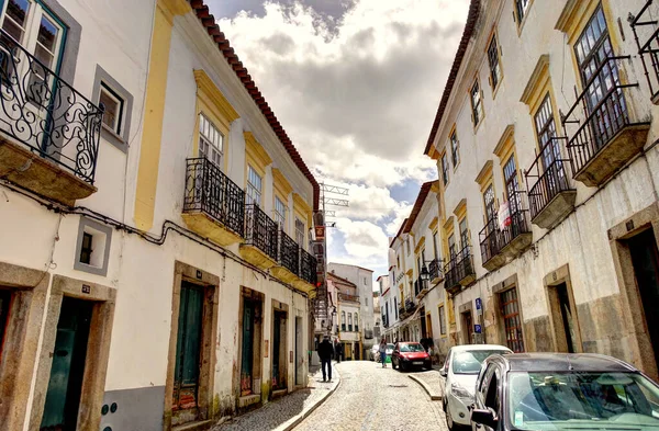 Historical Architecture Evora Portugal Europe — 图库照片